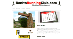 Desktop Screenshot of bonitarunningclub.com